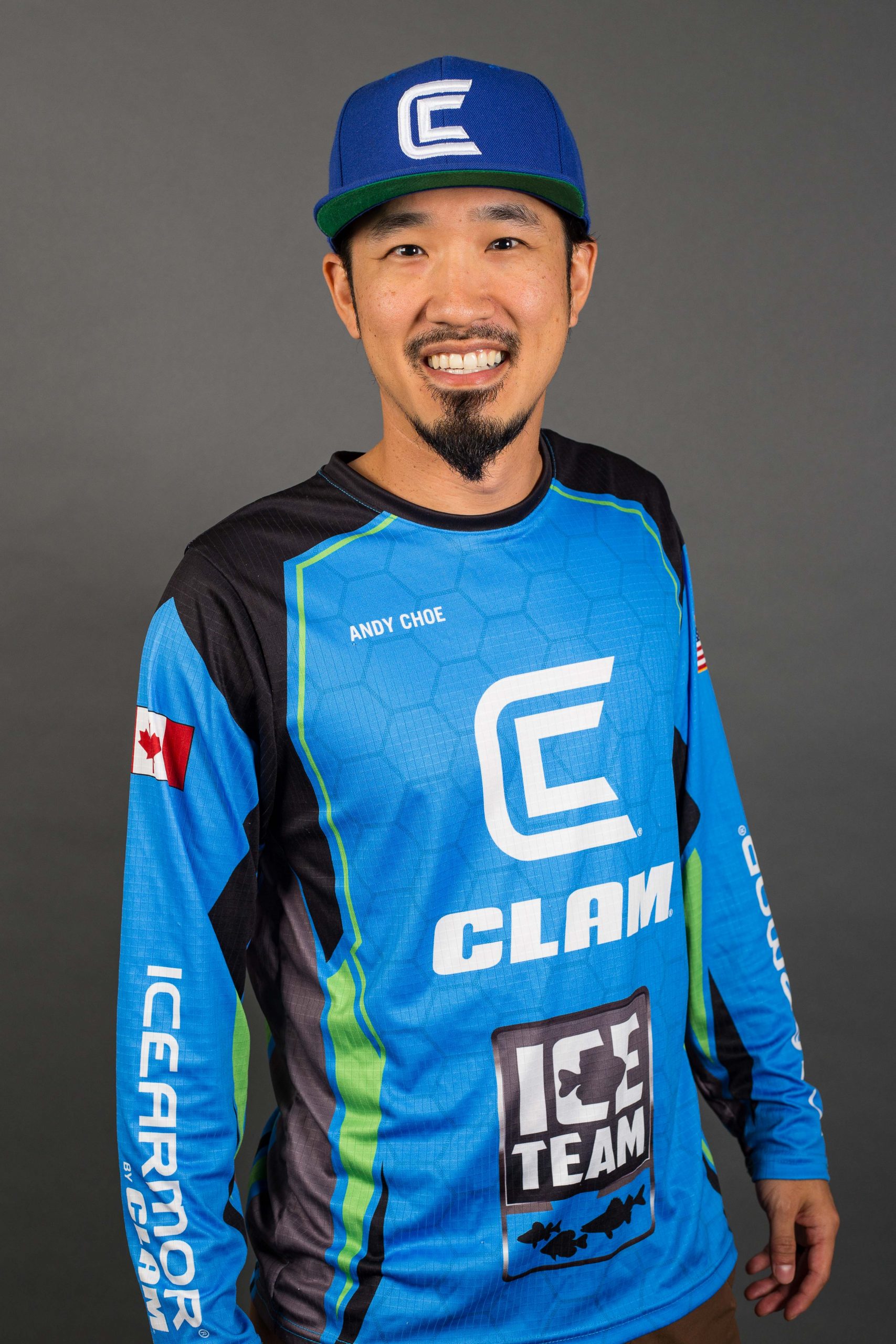 On ice fishing event photography