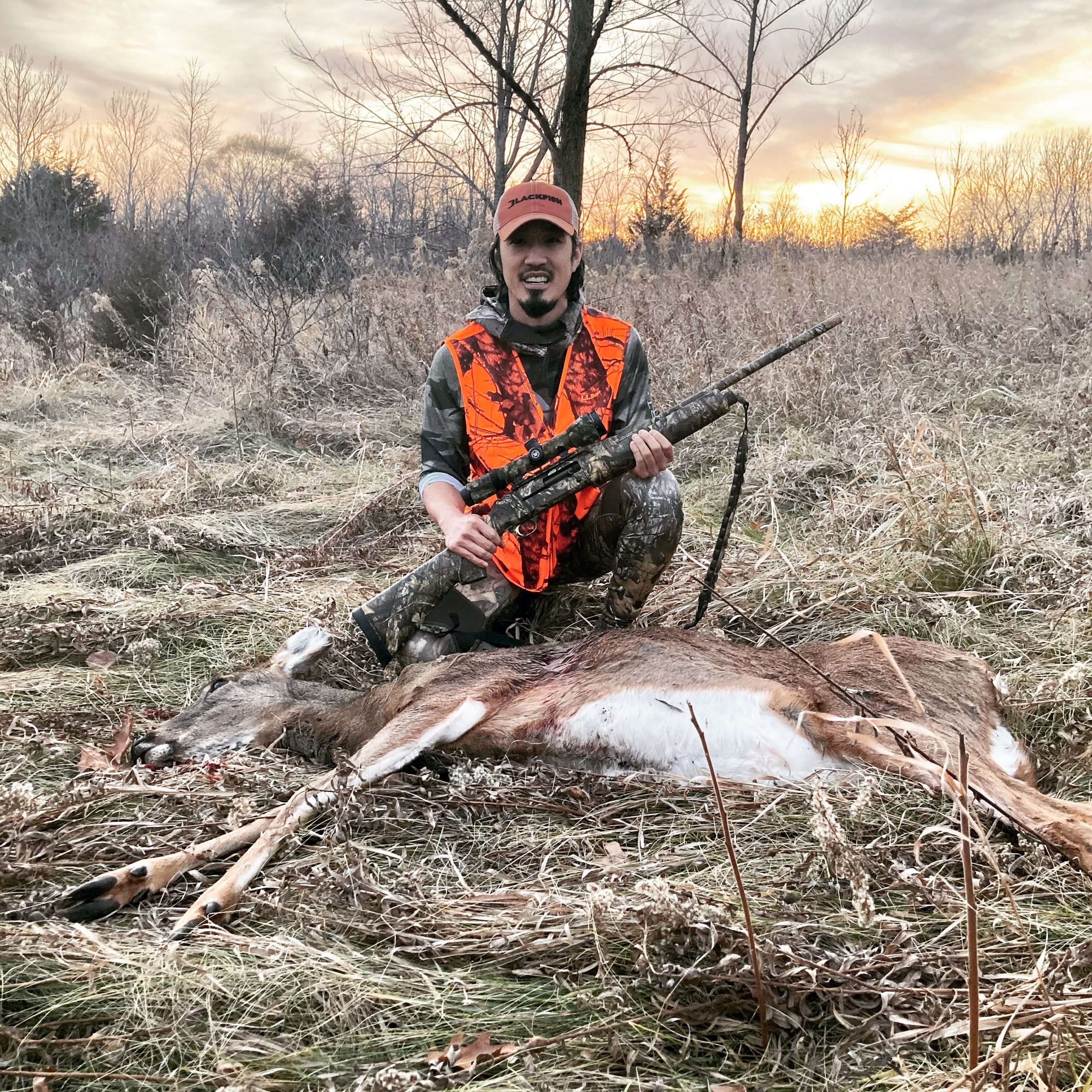 Outdoor fishing scene